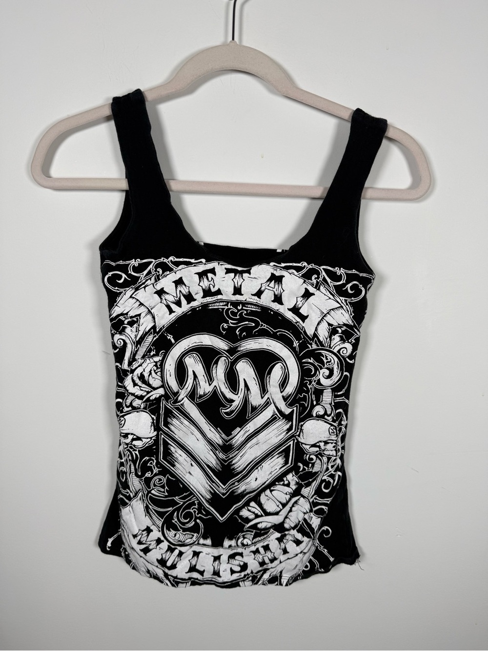 METAL MULISHA | Y2K 00s Graphic Tank Top Size S